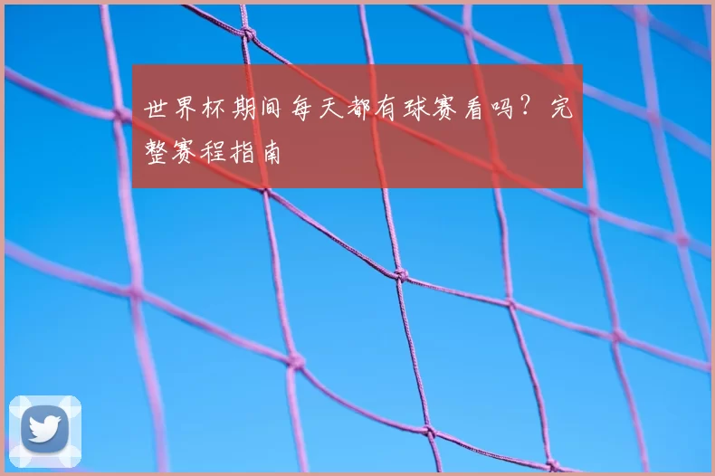 世界杯期间每天都有球赛看吗？完整赛程指南