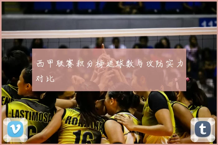 西甲联赛积分榜进球数与攻防实力对比